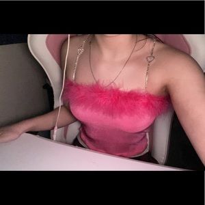 dolls kill XXS & xs fuzzy tops<3